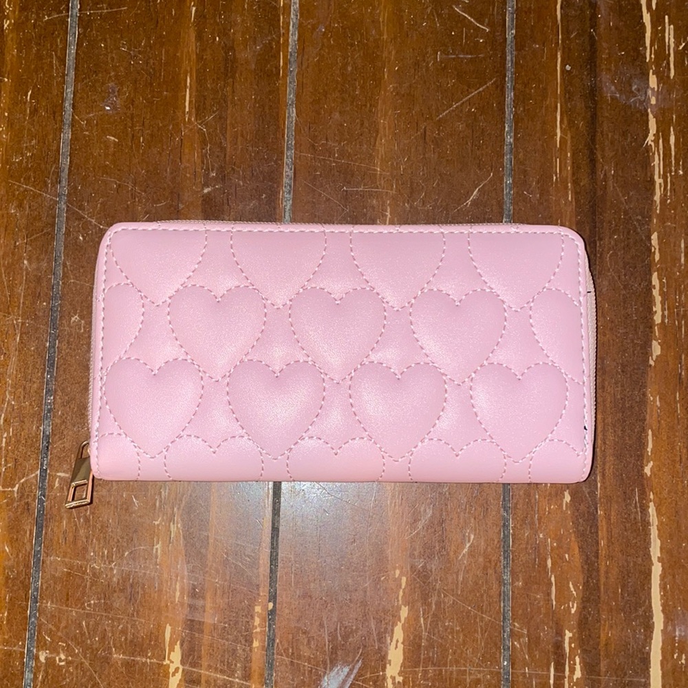 Pink Heart Wallet